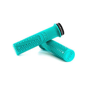 Handlebar Grips: PNW Loam Grips - Seafoam Teal