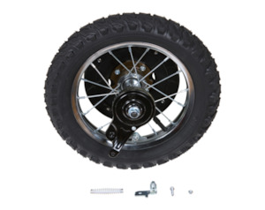 MX125 REAR WHEEL COMPLETE (MX125 V6 high/low)