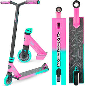 Kick Pro Collection: MADD GEAR KICK PRO-X SCOOTER PINK / TEAL