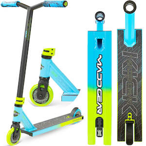 Kick Pro Collection: MADD GEAR KICK PRO-X SCOOTER BLUE / GREEN