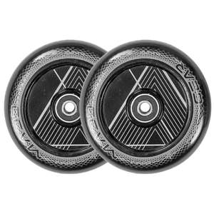 MADD GEAR 100MM RAVEN HOLLOW CORE WHEEL BLACK PAIR