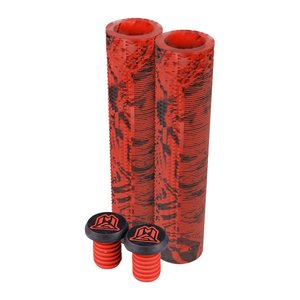 MADD GEAR 150MM TRIFECTA GRIPS RED