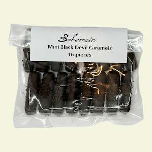 Bohemien Fresh Chocolates: Bohemein Mini Black Devil Caramels