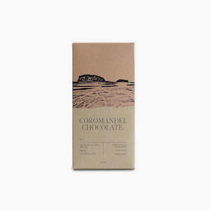 New Zealand Made Bean To Bar Chocolate: Coromandel Chocolate Salted Macadamia Praline Milk Chocolate Bar