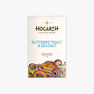 Milk Chocolate: Hogarth Buttered Toast & Sea Salt 48% Milk Chocolate Bar