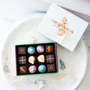 Cocoa Wilds Easter Chocolate 12 Piece Box