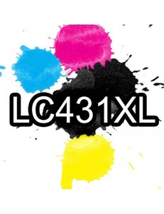 Brother Ink: Compatible Brother LC431 XL Ink Cartridge (Full Set)