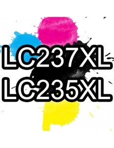 Brother Ink: Compatible Brother LC237XL LC235XL Ink Cartridge (Full Set)