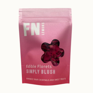 Garnish: F n Lemons > Simply Blush - Edible Florets Cocktail Garnish