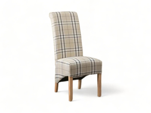 High Back Fabric Dining Chair - Mr. Hire Purchase