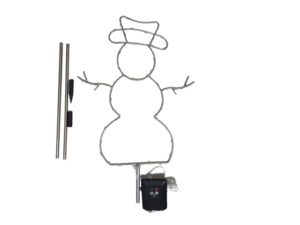 Lights: Christmas Snowman Solar Stake Lights