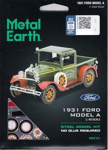 Products: Metal Earth 3D Metal Model Kits – 1931 Ford Model A – 5167 – Mr Models