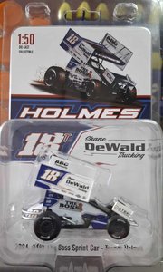 Products: Acme 1: 50 small scale diecast – 2024 18 Shane De Wald Trucking Sprint Car – Tanner Holmes – 24011 – Mr Models
