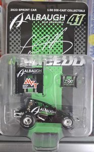 Acme 1: 50 small scale diecast – 2023 41 Albaugh/MVT Sprint Car – Carson Mac&hellip;