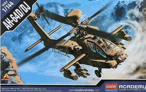 Academy 1: 144th scale – AH-64D/DJ Apache Attack Helicopter – 12625 – Mr Models