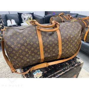 Louis Vuitton Keepall 50 Monogram Bag vintage + shoulder strap
