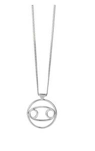 Necklaces: Karen Walker Cancer Necklace Silver