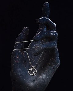 Karen Walker Capricorn Necklace Silver