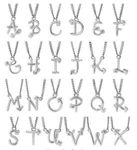 Necklaces: Karen Walker Letter "J" Pendant