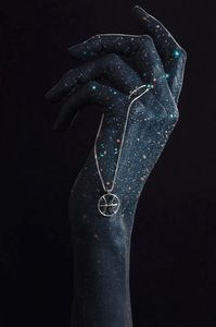 Karen Walker Pisces Necklace Silver