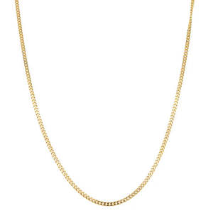 Necklaces: 51cm 9ct Gold Chain 37 Gauge