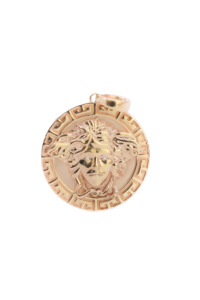 Jewellery: 9ct Medusa Large Diamond Eyes