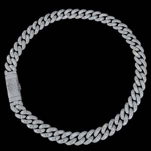 Jewellery: Mr Money Iced Out Baguette Monster Chain