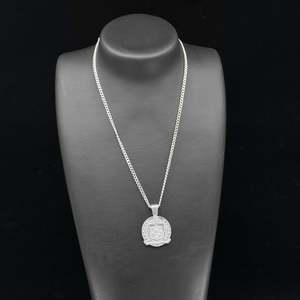 Sterling Silver Samoa Pendant Shield