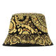 Versace Barocco Bucket Hat Black/Yellow