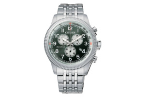 CITIZEN “Forest Steel Chrono” AT2460-89X – Eco-Drive