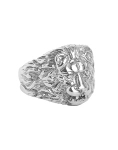 Fathers Day: Sterling Silver Lion Ring