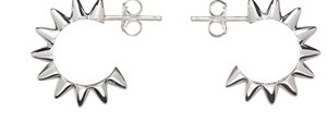 STOLEN GIRLFRIENDS CLUB | Silver Mini Beautiful Menace Earrings