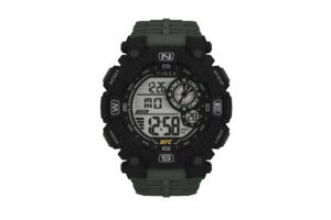 Timex UFC Men's Quartz Redemption Resin Green Watch, 50mm