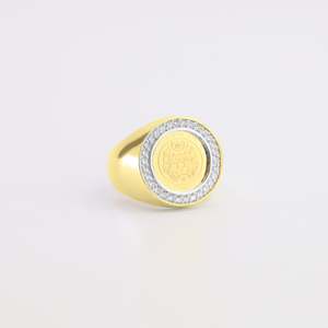 9ct Kingdom of Tonga Ring 22k Coin