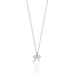 Black Friday 1: Meadowlark Serpent Charm Necklace - Sterling Silver