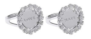 Karen Walker Love / Hate Mood Ring – Sterling Silver