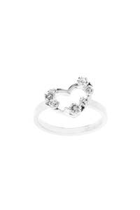 Rings: Karen Walker Botanical Heart Ring – Sterling Silver