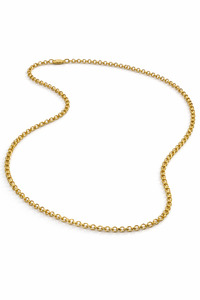 9ct Yellow Gold Necklace – Classic Fine Link Chain