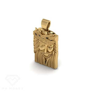 Pendants: Gold Mini Jesus Pendant + 45cm Sterling Silver Chain $999