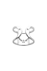 Rings: Karen Walker Double Crescent Ring