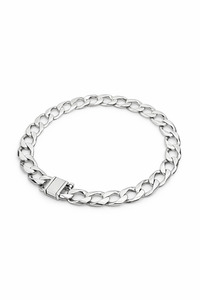 Sterling Silver Curb Link Bracelet 21.5cm