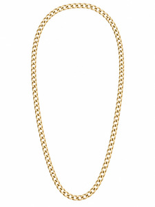 Necklaces: 9ct Curb Link Chain 60cm 4.5mm