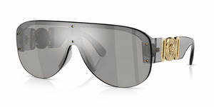 Versace VE4391 Transparent Grey Shield Sunglasses