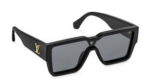 Louis Vuitton x Nigo Clash Mask Sunglasses Black RARE Z1593E