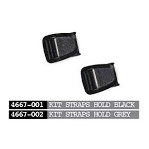 Gaerne 1: GAERNE BOOT STRAP HOLD KIT GRY 4PC