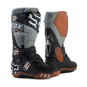 Dirt Adult Gear Boots: FOX INSTINCT BOOTS [BLACK/GREY]