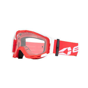 Dirt Youth Gear Goggles: LEGACY YOUTH GOGGLE | RED / WHITE