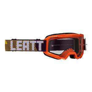 Dirt Youth Gear Goggles: Leatt 2.5 Vizion Goggles (Small) - Orange / Clear 90%