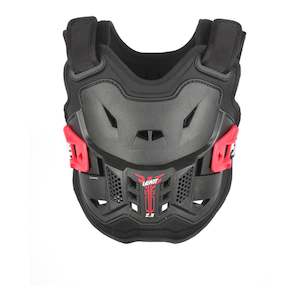 Dirt Youth Gear Body Protection: Leatt 2.5 Kids Chest Protector - Black / Red (110-134cm)