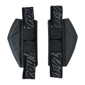 Dirt Gear Parts Chest: YOUTH ROCKFIGHT REPLACEMENT SHOULDER STRAPS BLACK